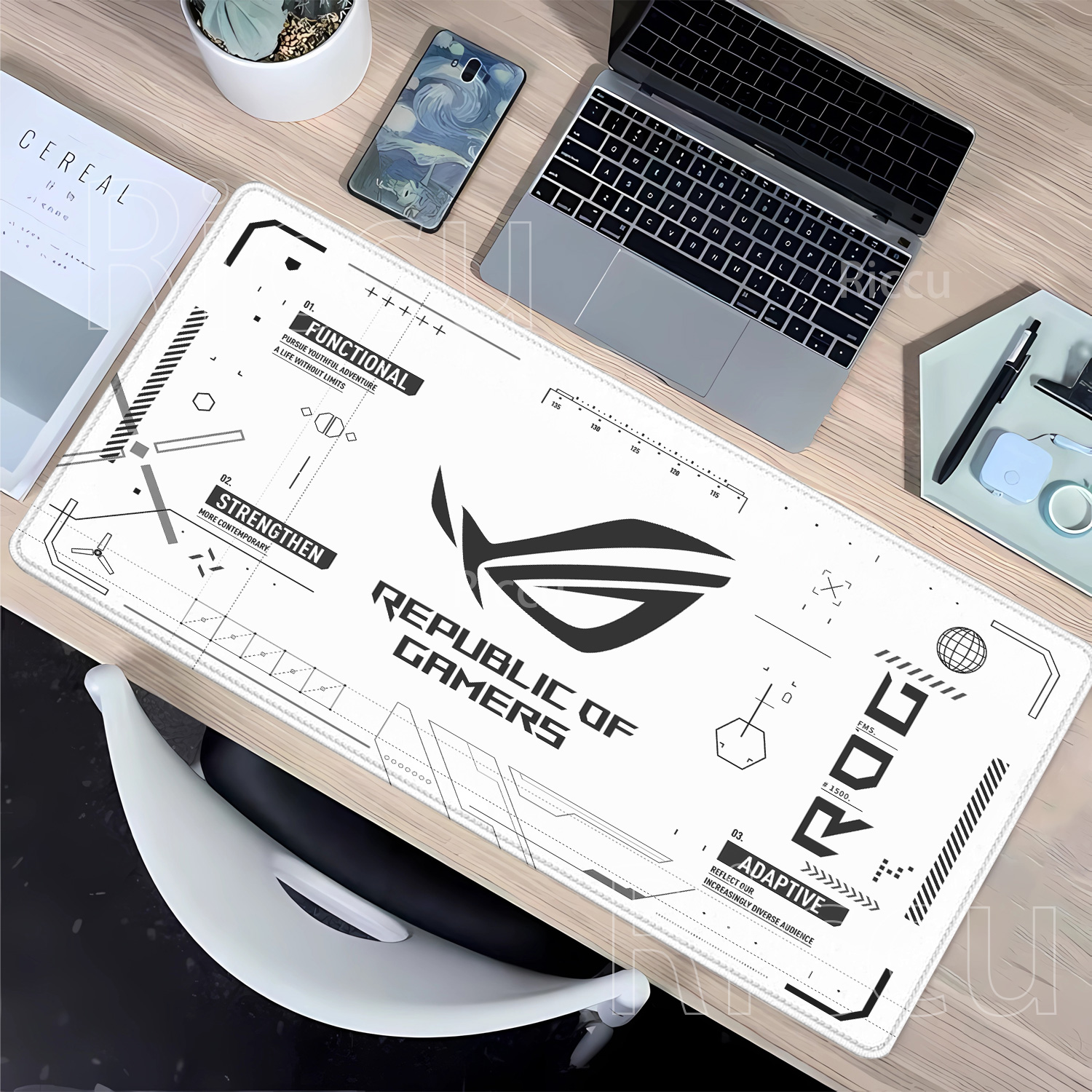 Esports Gaming Keyboard And Mouse - R-ROG Large Gaming Mouse Pad A-ASUS