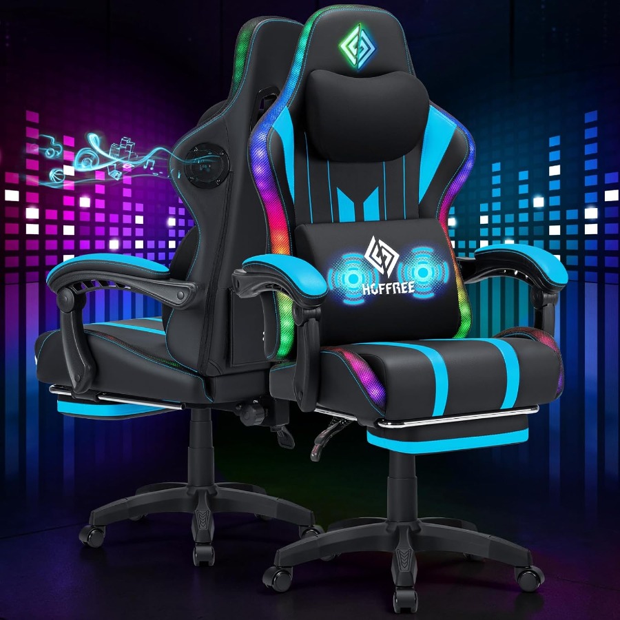 Gaming Chair with Music Rhythm - Rgb Gaming Chair avaliação e preço