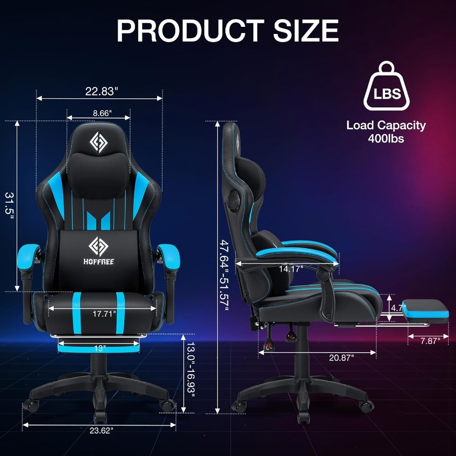 Gaming Chair with Music Rhythm - Rgb Gaming Chair avaliação e preço