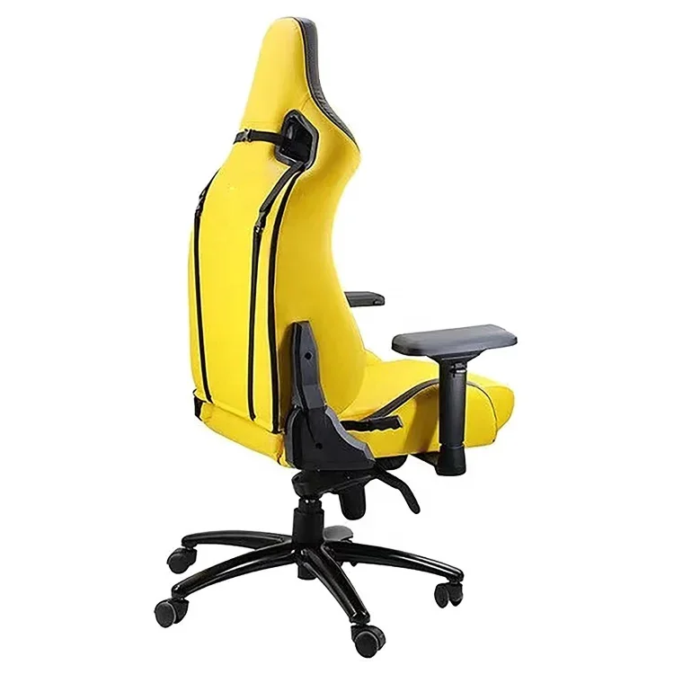 # Yellow And Black PVC Racing  - Esports Gaming Chair avaliação e preço