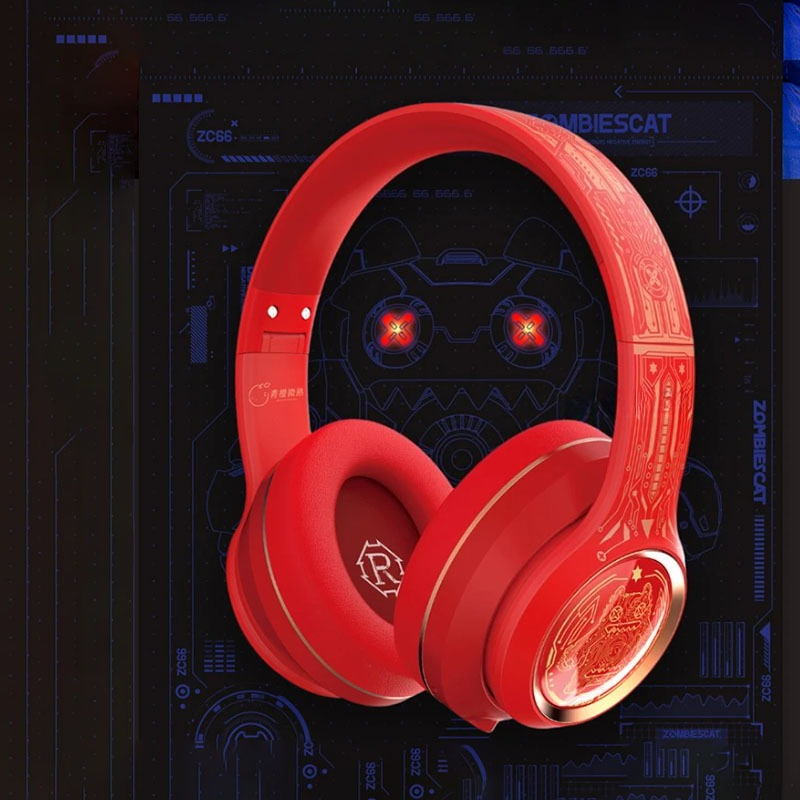 Zombies Cat Over-Ear Wireless  - Esports Gaming Mobile avaliação e preço