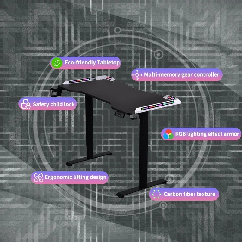 l For Hydraulics Smart PC Gami - Rgb Gaming Chair avaliação e preço