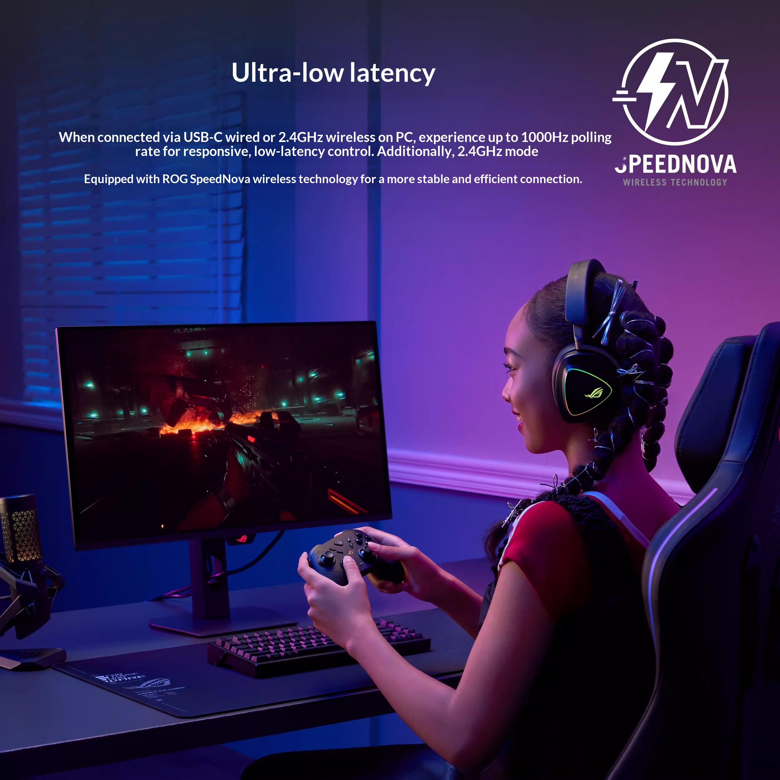 ROG Raikiri2 Wireless Bluetoot - Esports Gaming Platform avaliação e preço