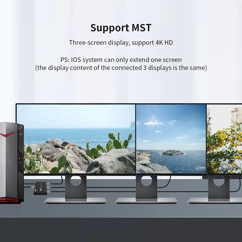 MST DisplayPort Splitter 1 in  - Esports Gaming Hub avaliação e preço