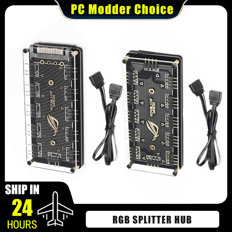 Computer RGB HUB Splitter 5V 3 - Esports Gaming Hub avaliação e preço
