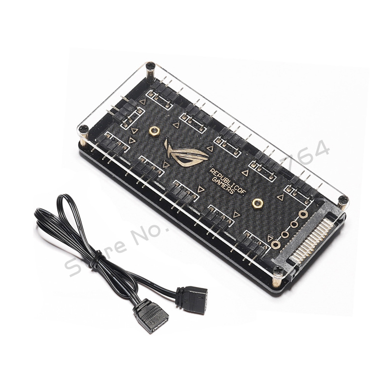 Computer RGB HUB Splitter 5V 3 - Esports Gaming Hub avaliação e preço