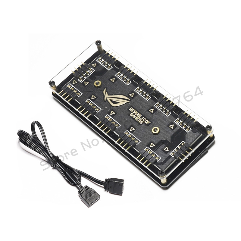 Computer RGB HUB Splitter 5V 3 - Esports Gaming Hub avaliação e preço