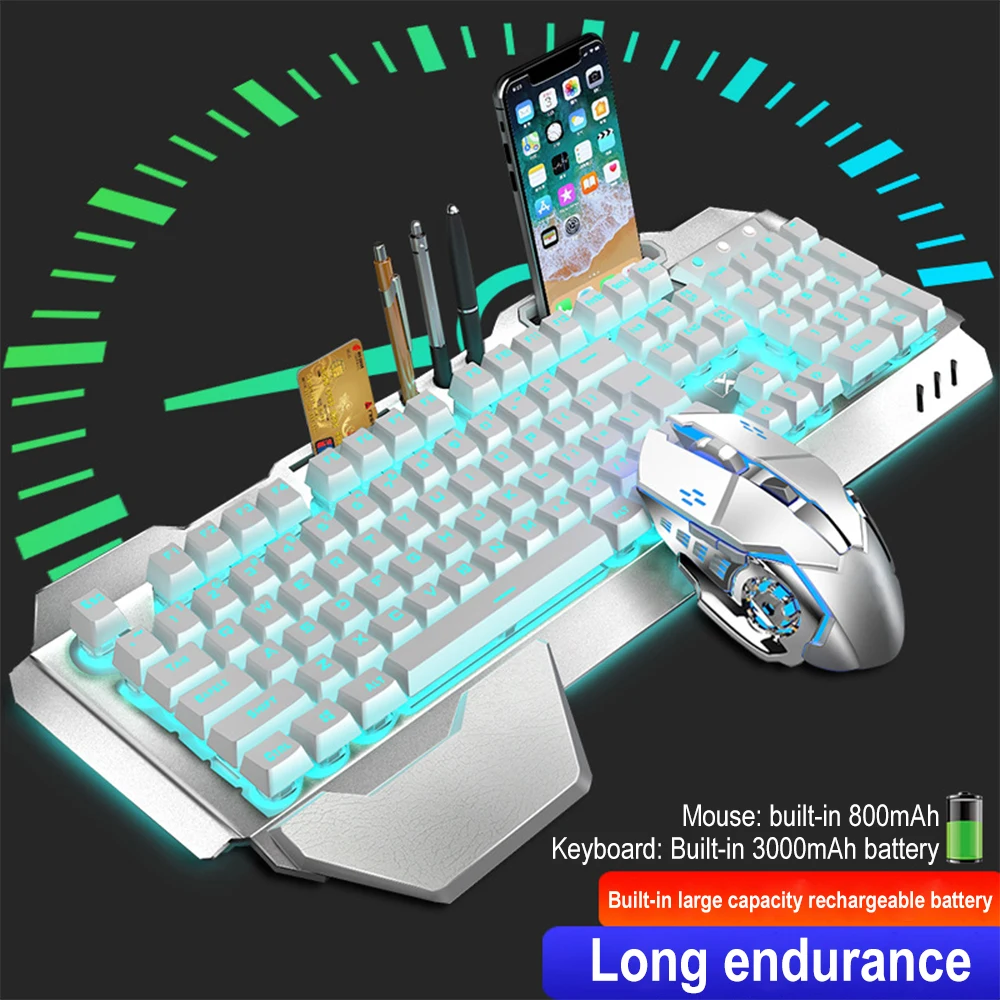 K680 Rechargeable 2.4G wireles - Esports Gaming Keyboard And Mouse avaliação e preço