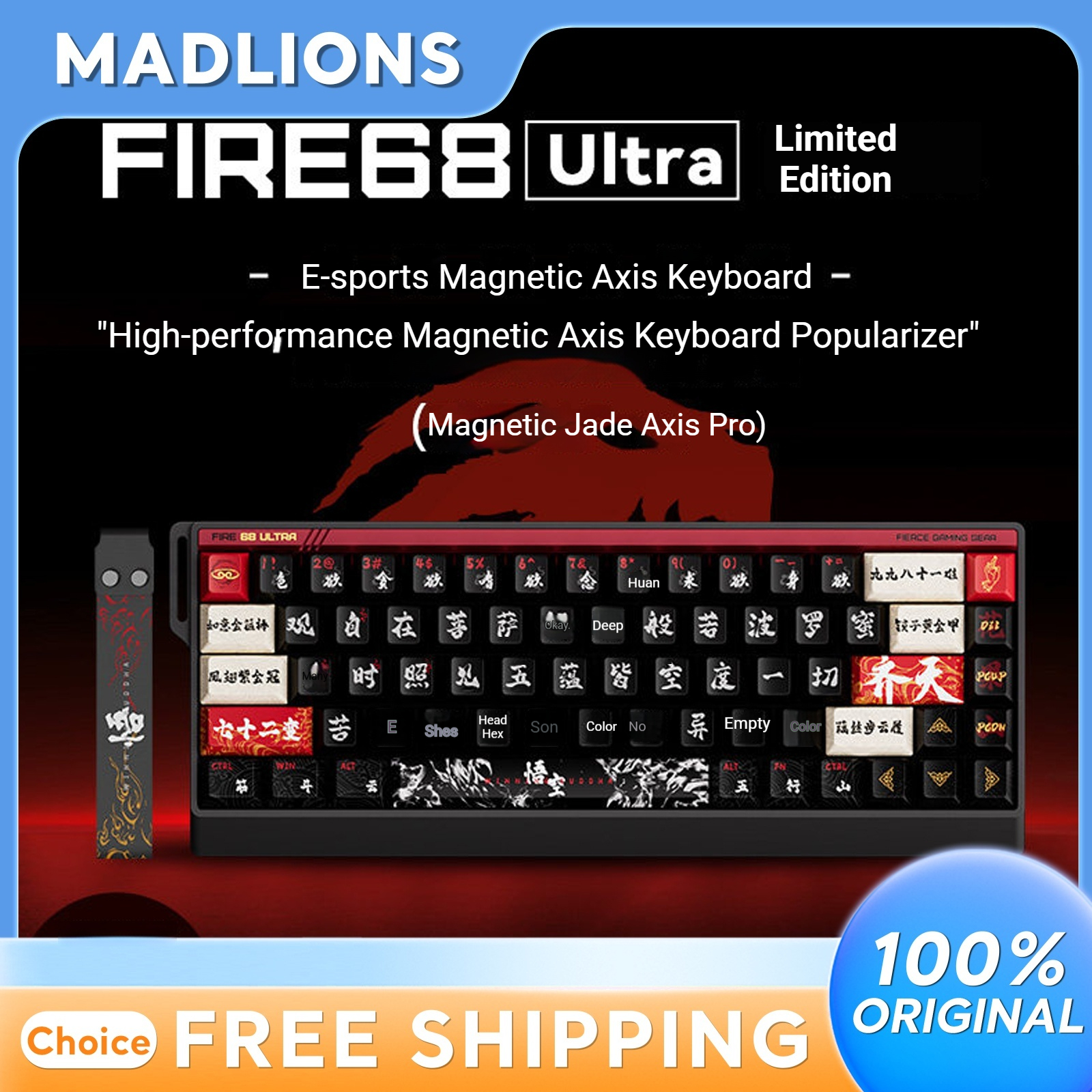 Mad Catz Fire 68 Ultra Limited - Esports Gaming Free Fire avaliação e preço