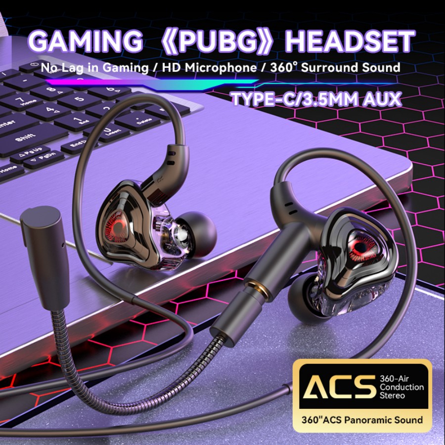 Esports Gaming Headset 360° Su - Esports Gaming Mobile avaliação e preço