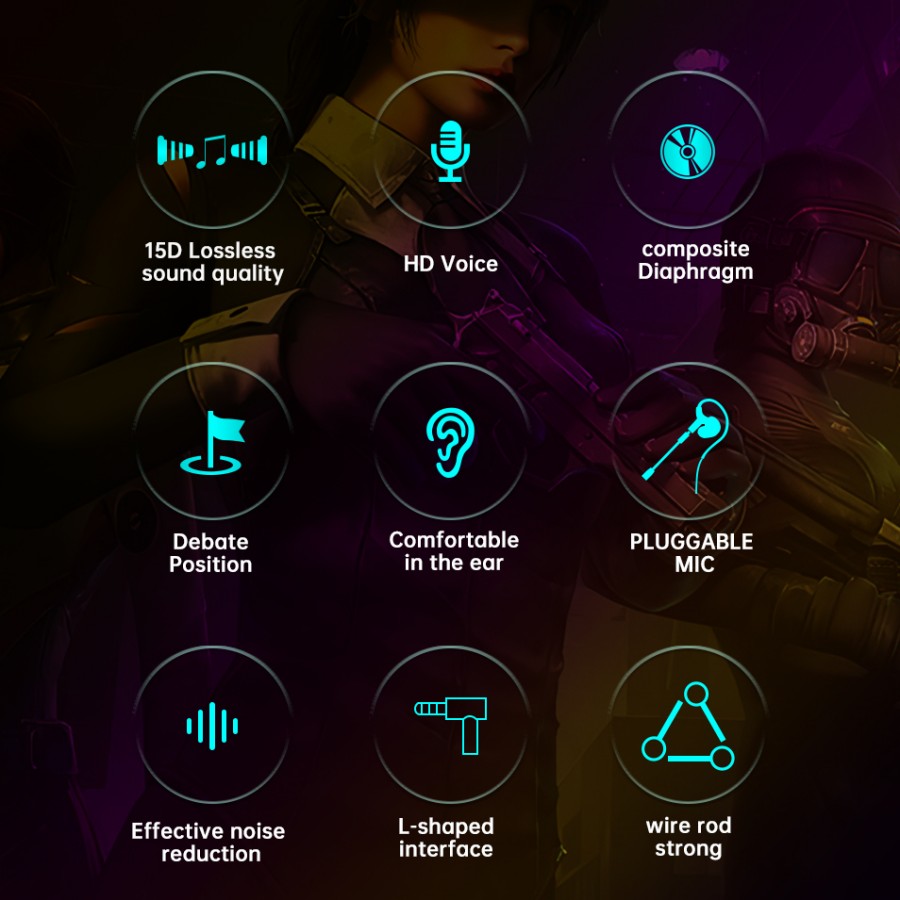 Esports Gaming Headset 360° Su - Esports Gaming Mobile avaliação e preço