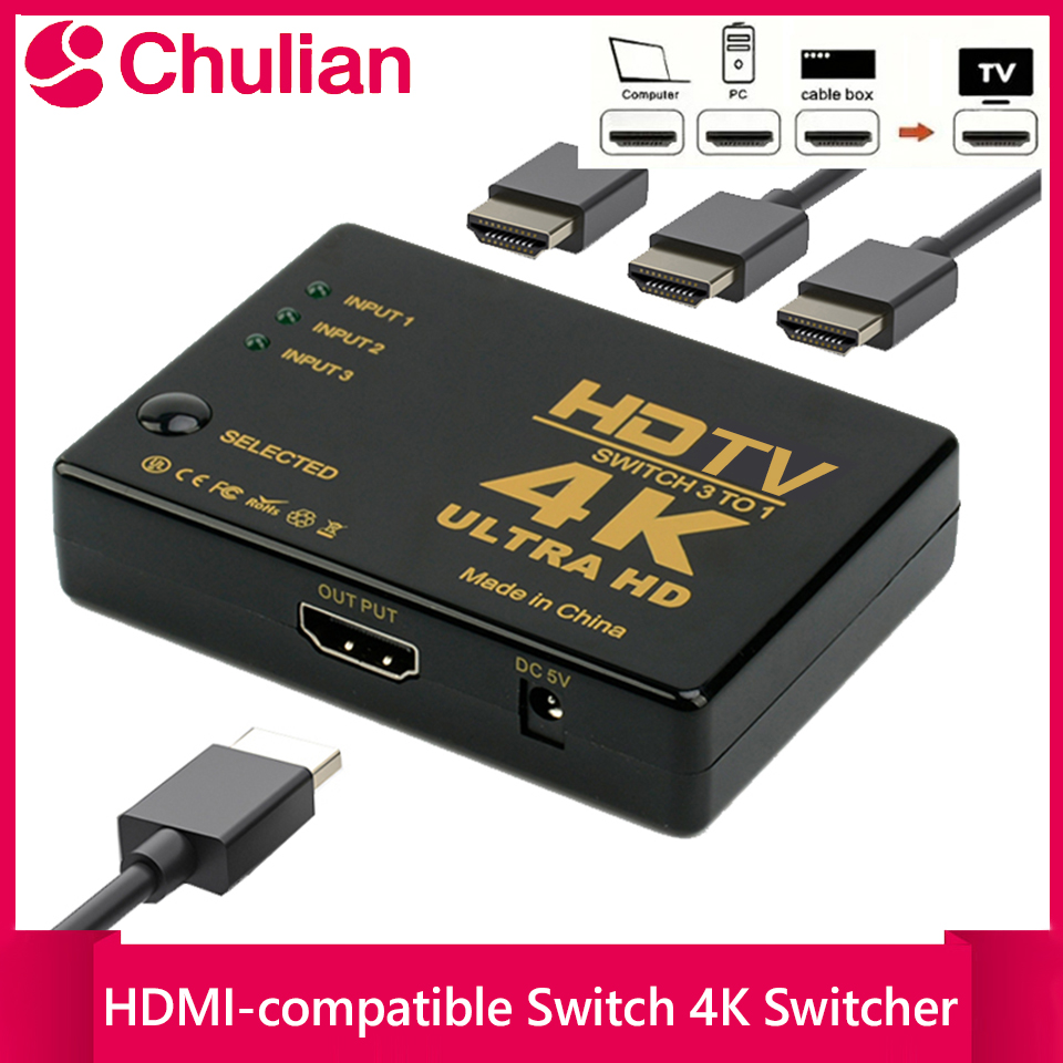3 in 1 HDMI-compatible Switch  - Esports Gaming Hub avaliação e preço