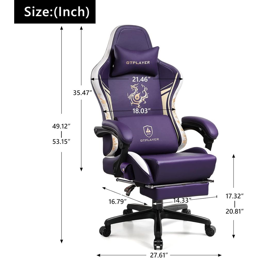 Ergonomic Bluetooth Gaming Cha - Esports Gaming Chair avaliação e preço