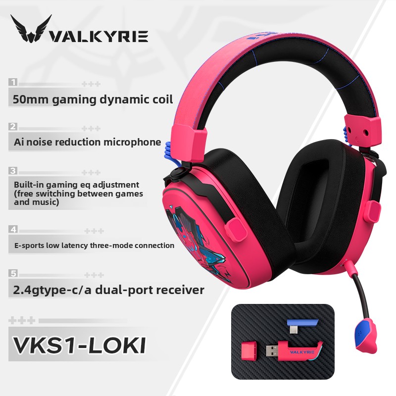 VALKYRIE VKS1 Gaming Headphone - Esports Gaming Mobile avaliação e preço
