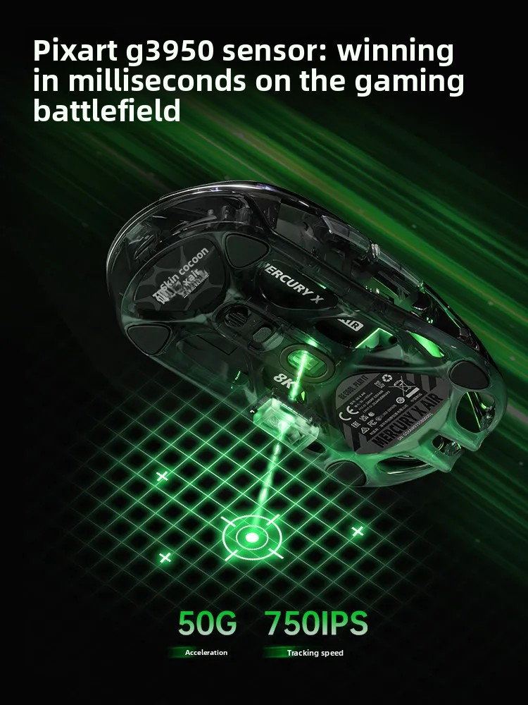 GravaStar X AIR DUAL 8K Wirele - Esports Pc Gaming avaliação e preço