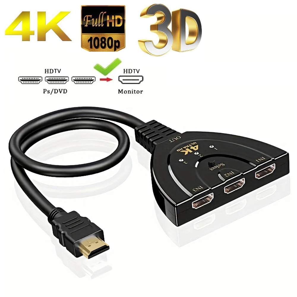 4K*2K 3 Port HDTV-compatible S - Esports Gaming Hub avaliação e preço
