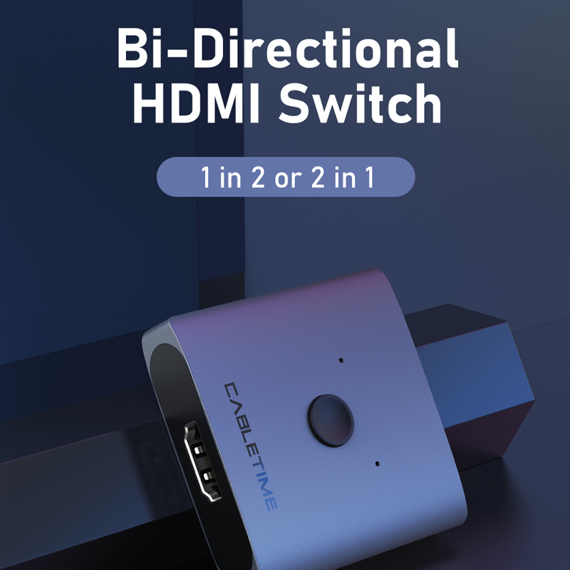 CABLETIME HDMI Switch Splitter - Esports Gaming Hub avaliação e preço