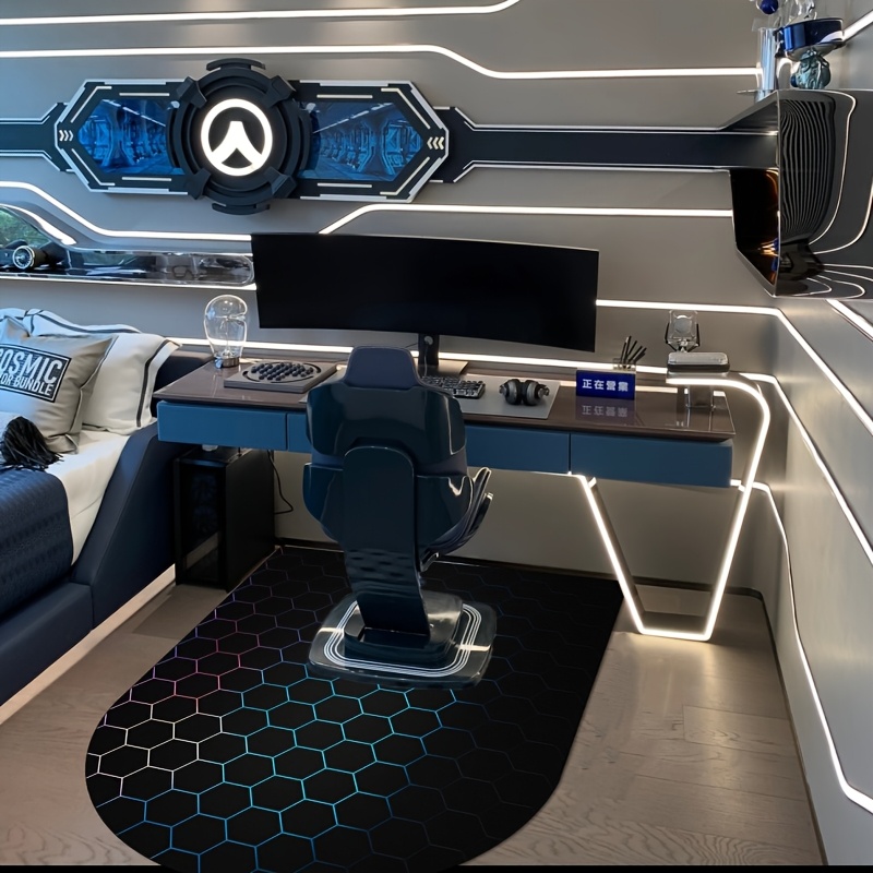 E-Sports Floor Mat Anti Slip S - Esports Gaming Chair avaliação e preço