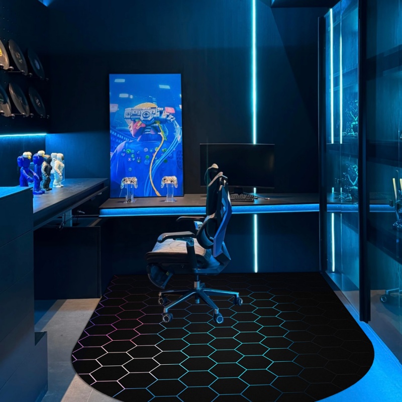 E-Sports Floor Mat Anti Slip S - Esports Gaming Chair avaliação e preço