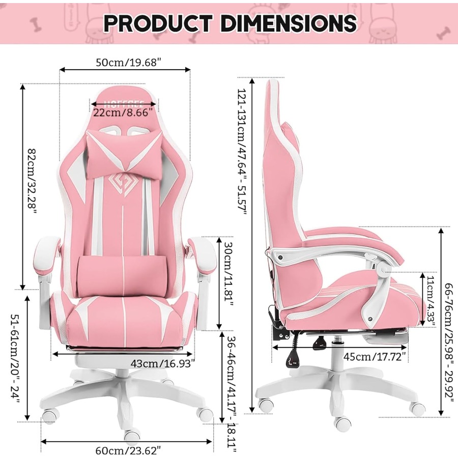Gaming Chair with LED RGB Ligh - Rgb Gaming Chair avaliação e preço