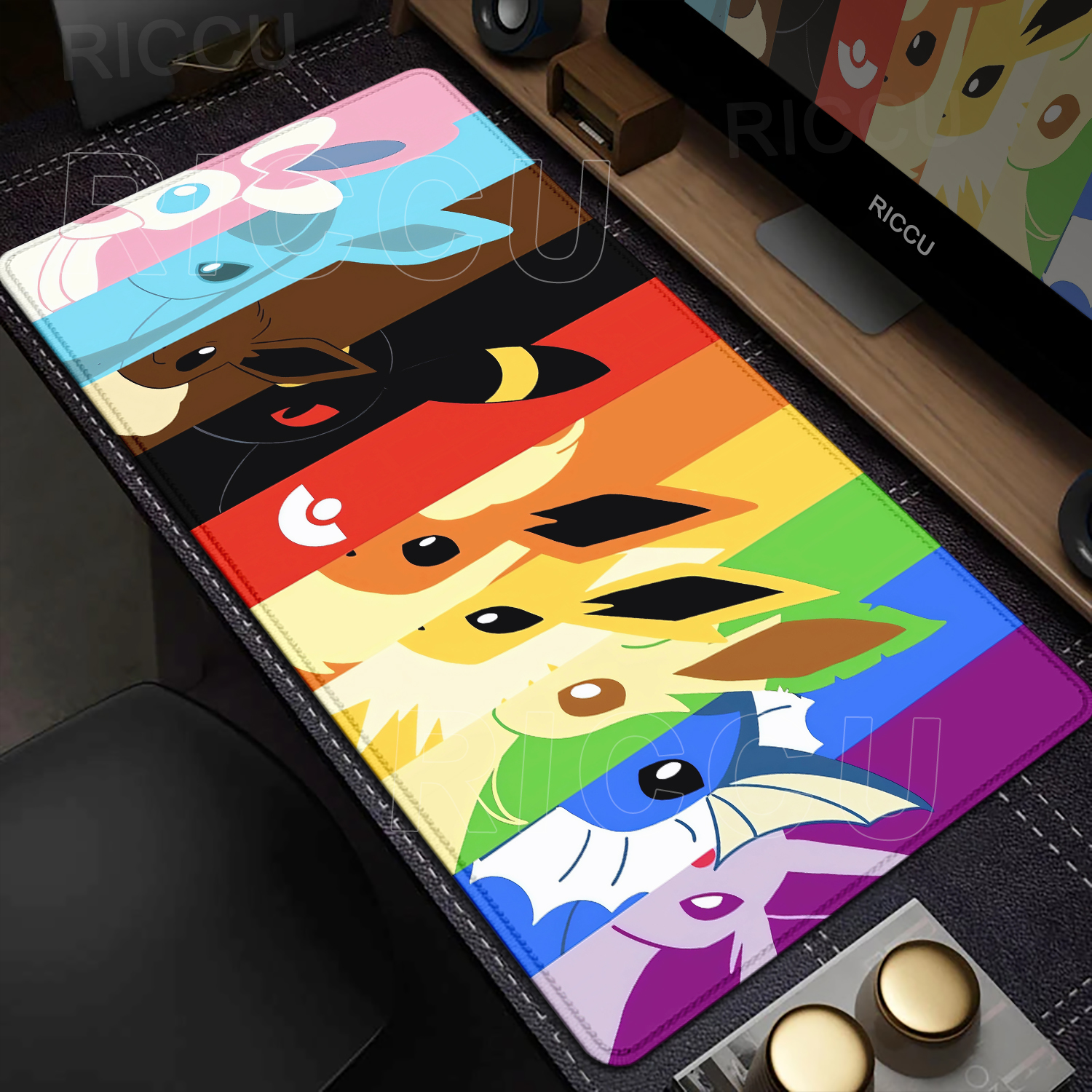 XXL Mouse Pad Anime P-Pokemons - Esports Gaming Keyboard And Mouse avaliação e preço