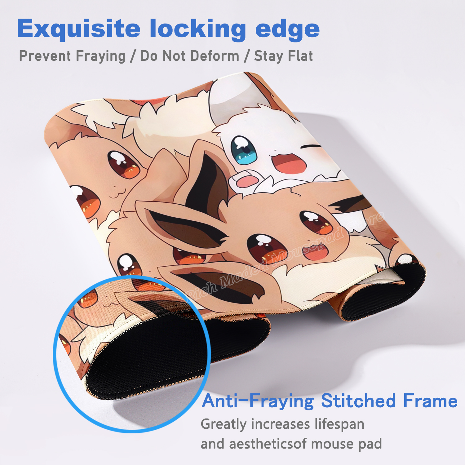 XXL Mouse Pad Anime P-Pokemons - Esports Gaming Keyboard And Mouse avaliação e preço