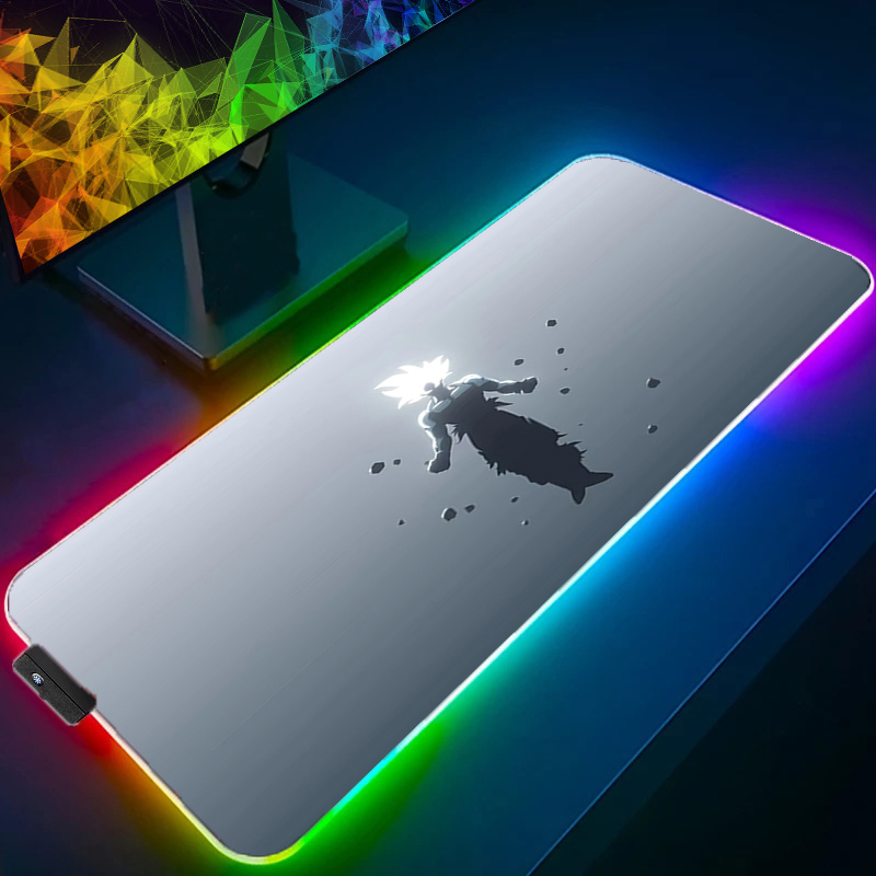 RGB Mouse Pad Dragon Ball Z DB - Esports Gaming Keyboard And Mouse avaliação e preço