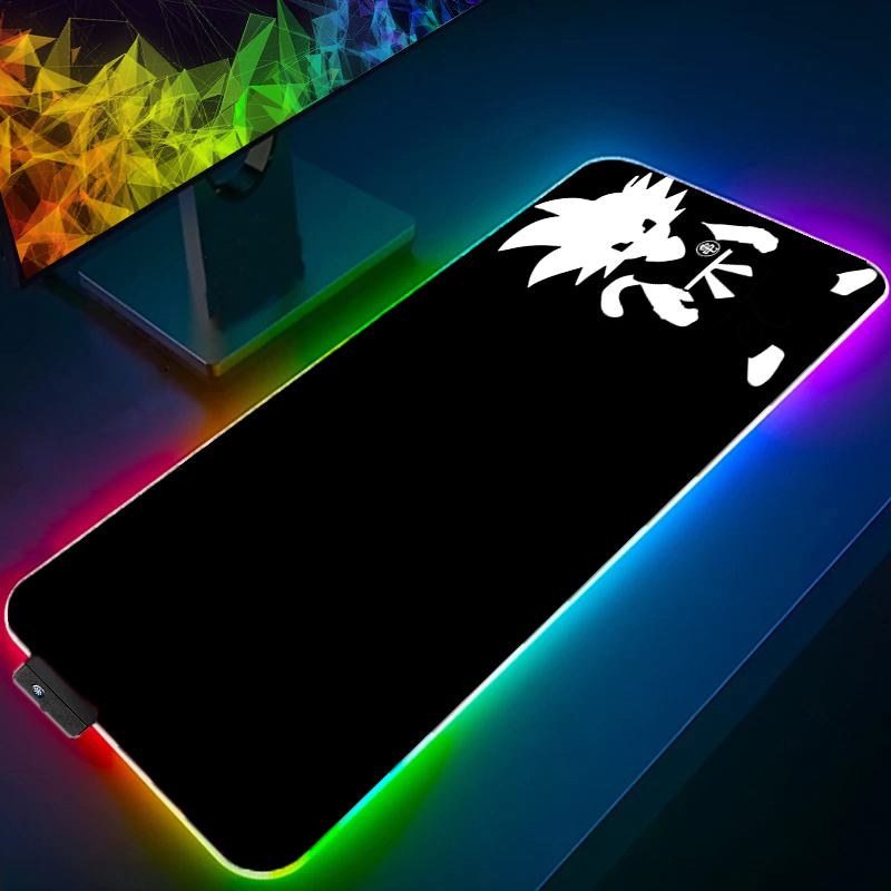 RGB Mouse Pad Dragon Ball Z DB - Esports Gaming Keyboard And Mouse avaliação e preço