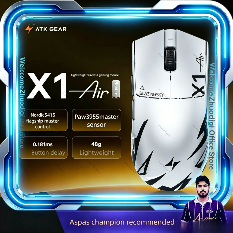 New ATK Blazing Sky X1 Air Ult - Esports Pc Gaming avaliação e preço