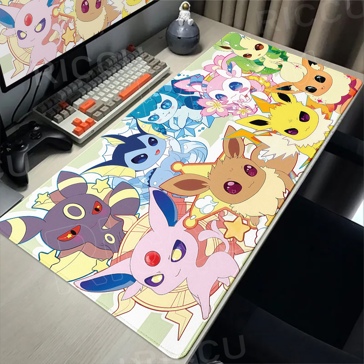 Game Card Pad Anime Gaming Key - Esports Gaming Keyboard And Mouse avaliação e preço