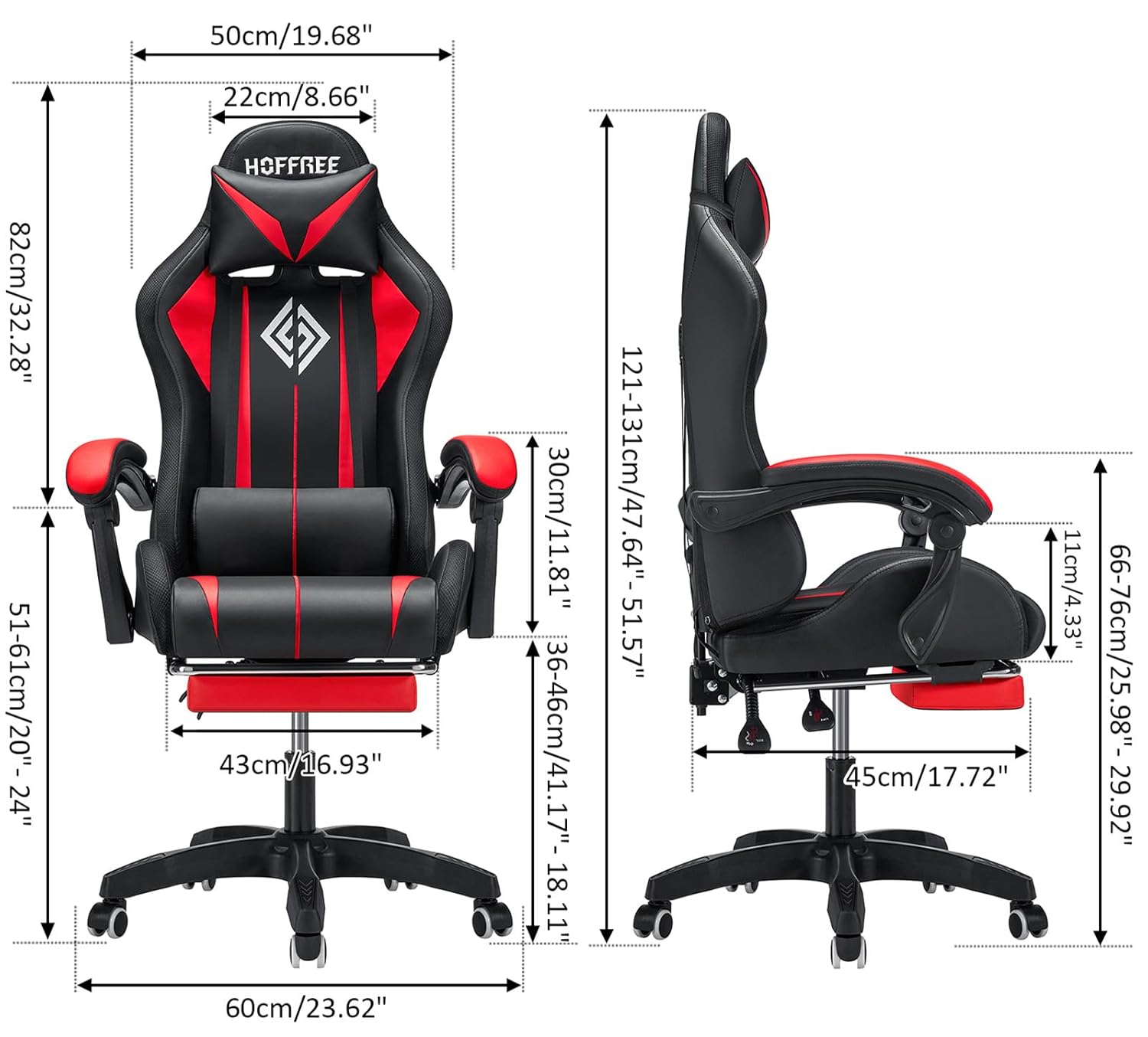 Gaming Chair Massage with LED  - Rgb Gaming Chair avaliação e preço