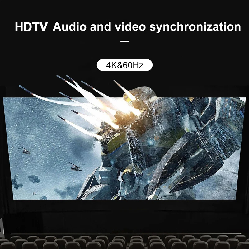 4K 60Hz 3D Mini 3 Port HD Swit - Esports Gaming Hub avaliação e preço