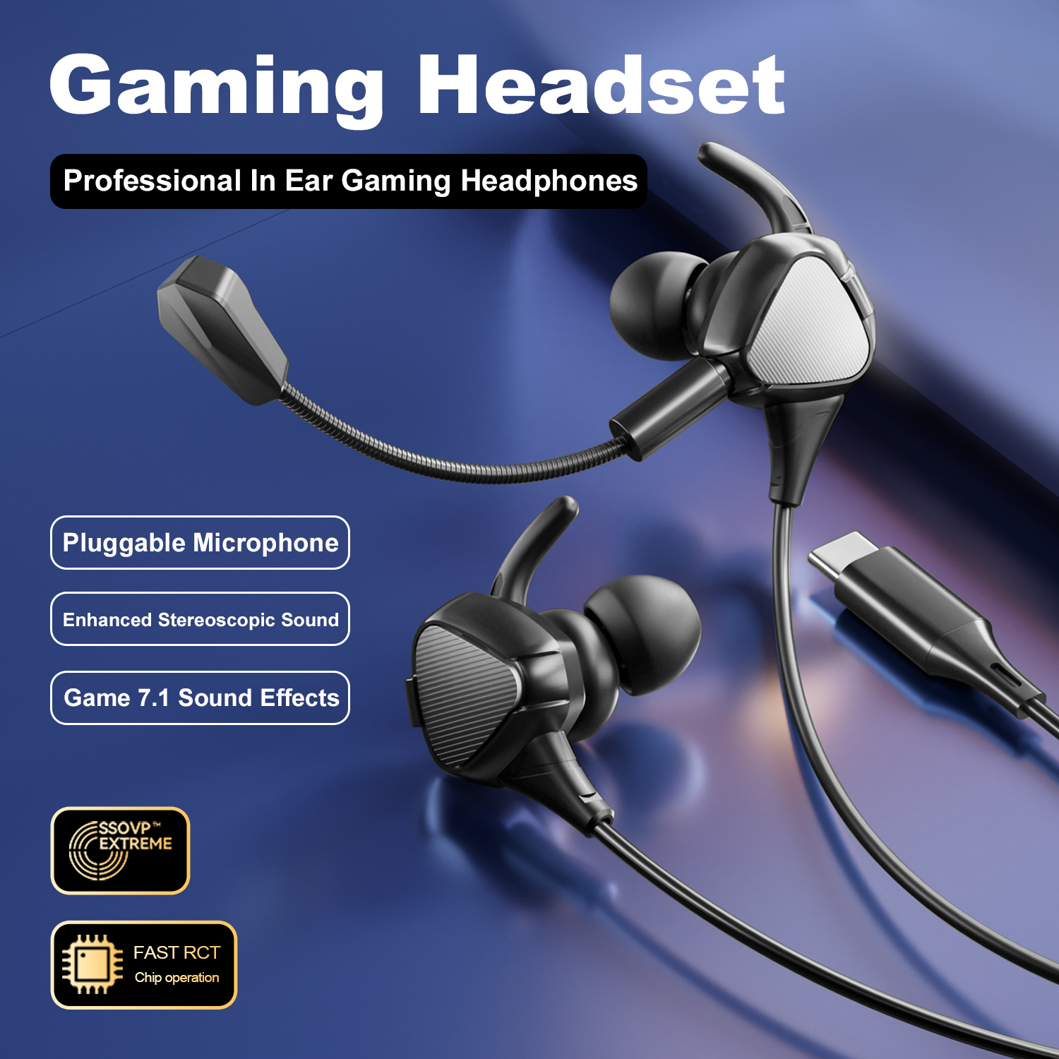 In Ear Gaming Earphones With M - Esports Gaming Mobile avaliação e preço
