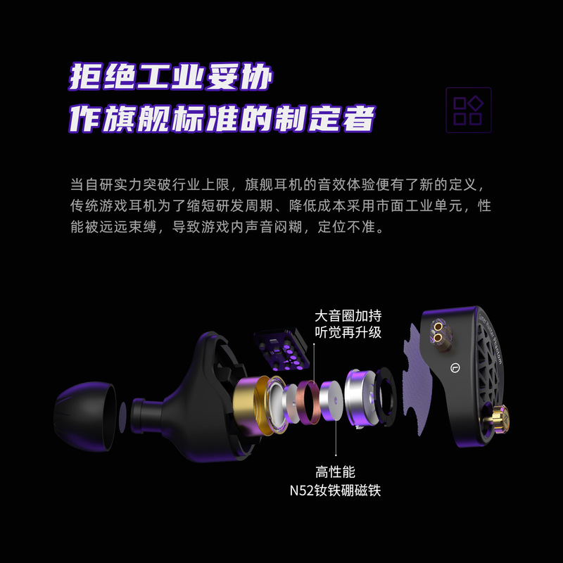 KZ Phantom HiFi Flagship Gamin - Esports Gaming Mobile avaliação e preço
