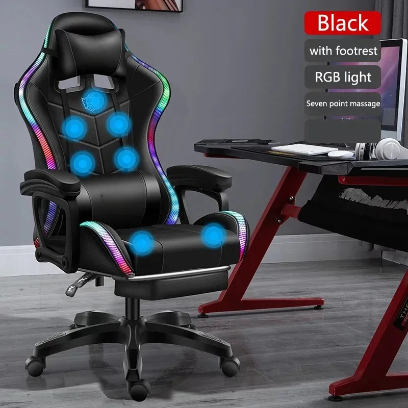 High quality gaming chair RGB  - Rgb Gaming Chair avaliação e preço