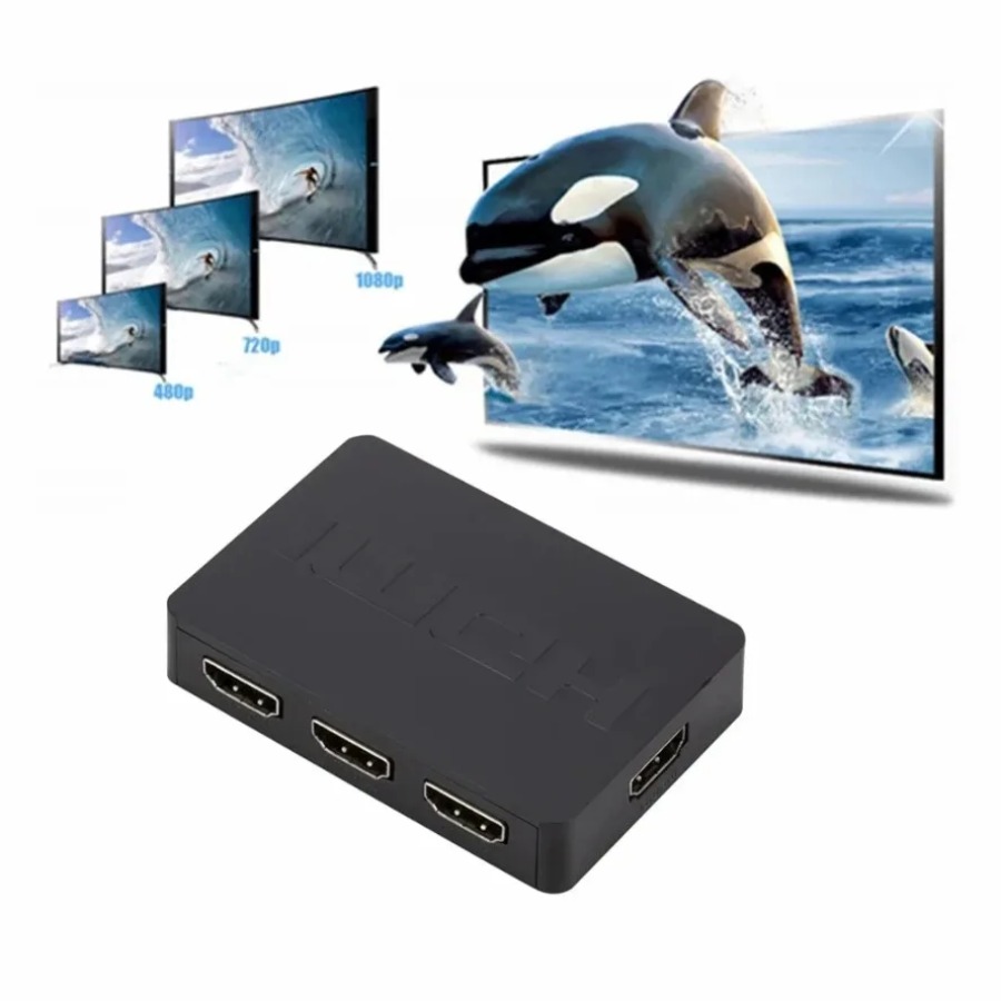 3 Ports HDMI-Compatible Switch - Esports Gaming Hub avaliação e preço