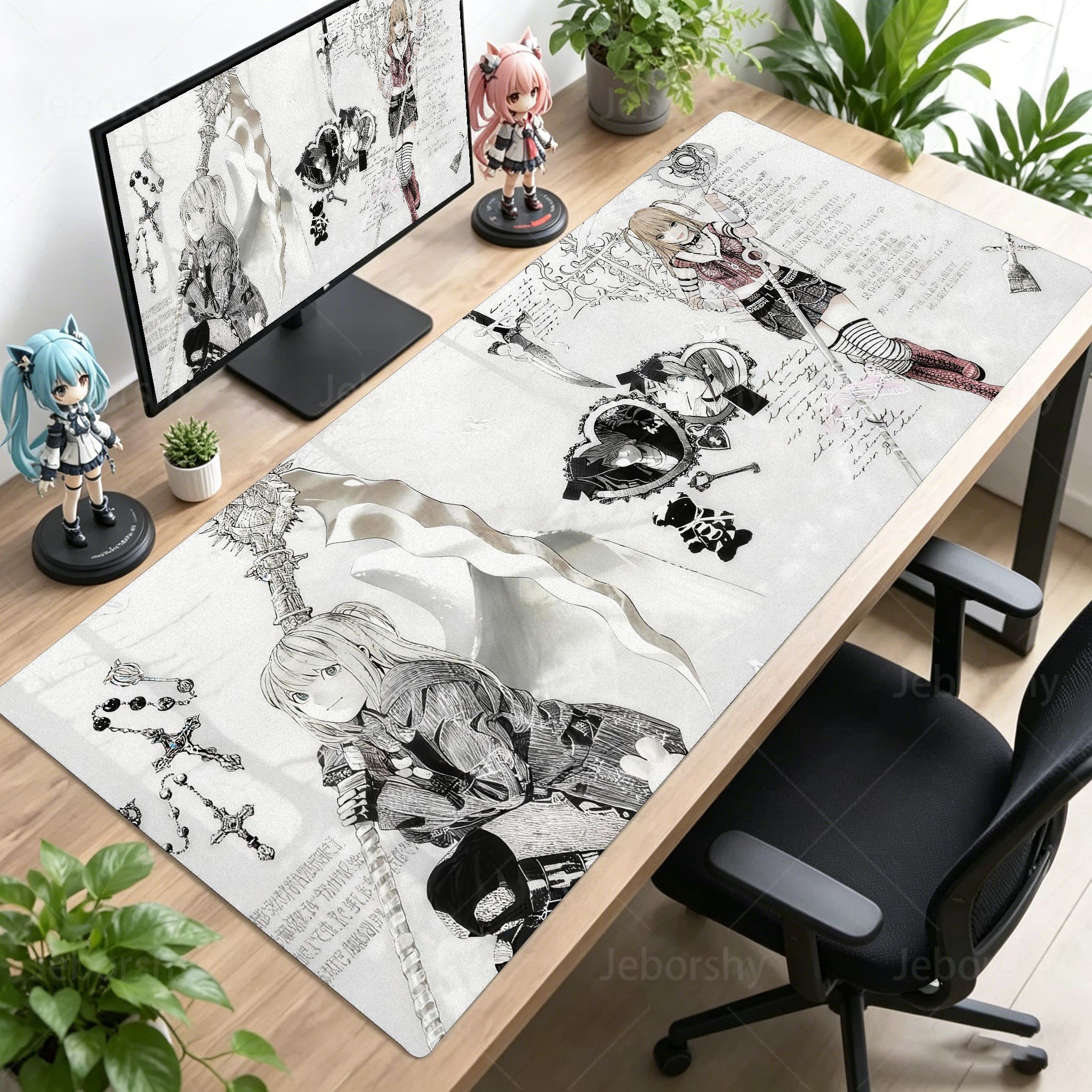 New Misa Amane Light Yagami De - Esports Gaming Keyboard And Mouse avaliação e preço
