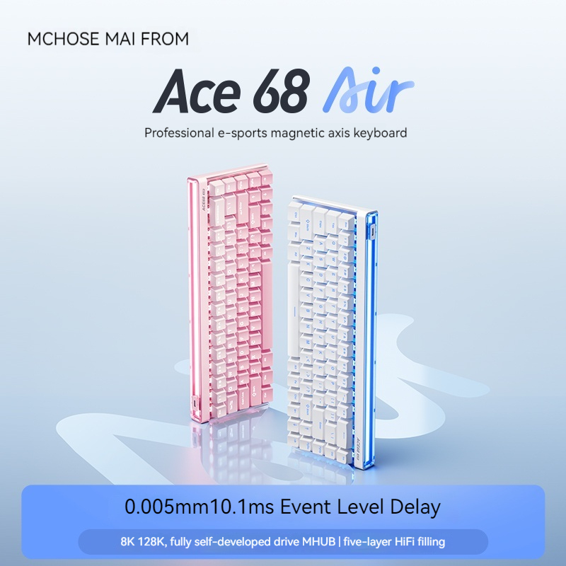 Mchose Ace68 Air Magnetic Axis - Esports Pc Gaming avaliação e preço