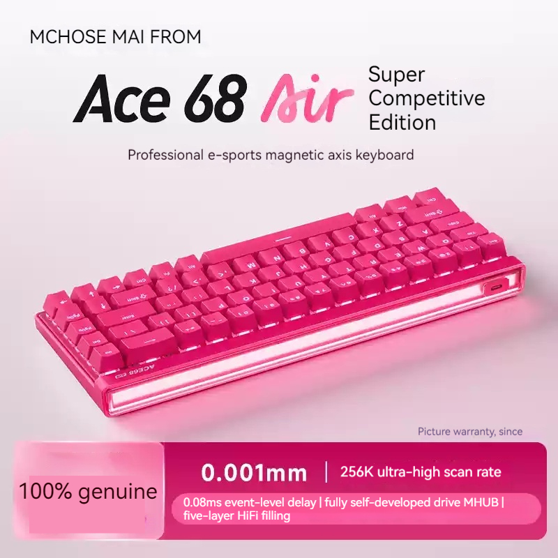 Mchose Ace68 Air Magnetic Axis - Esports Pc Gaming avaliação e preço