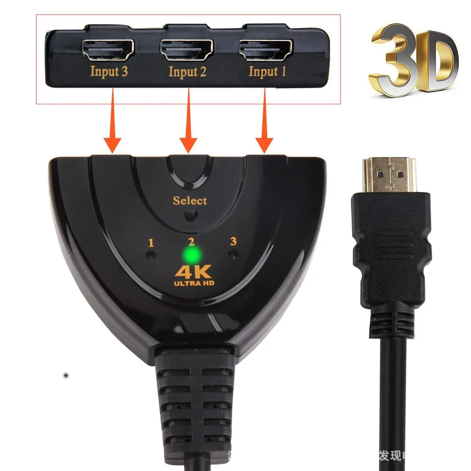 HDMI-compatible Switch 4K*2K 3 - Esports Gaming Hub avaliação e preço