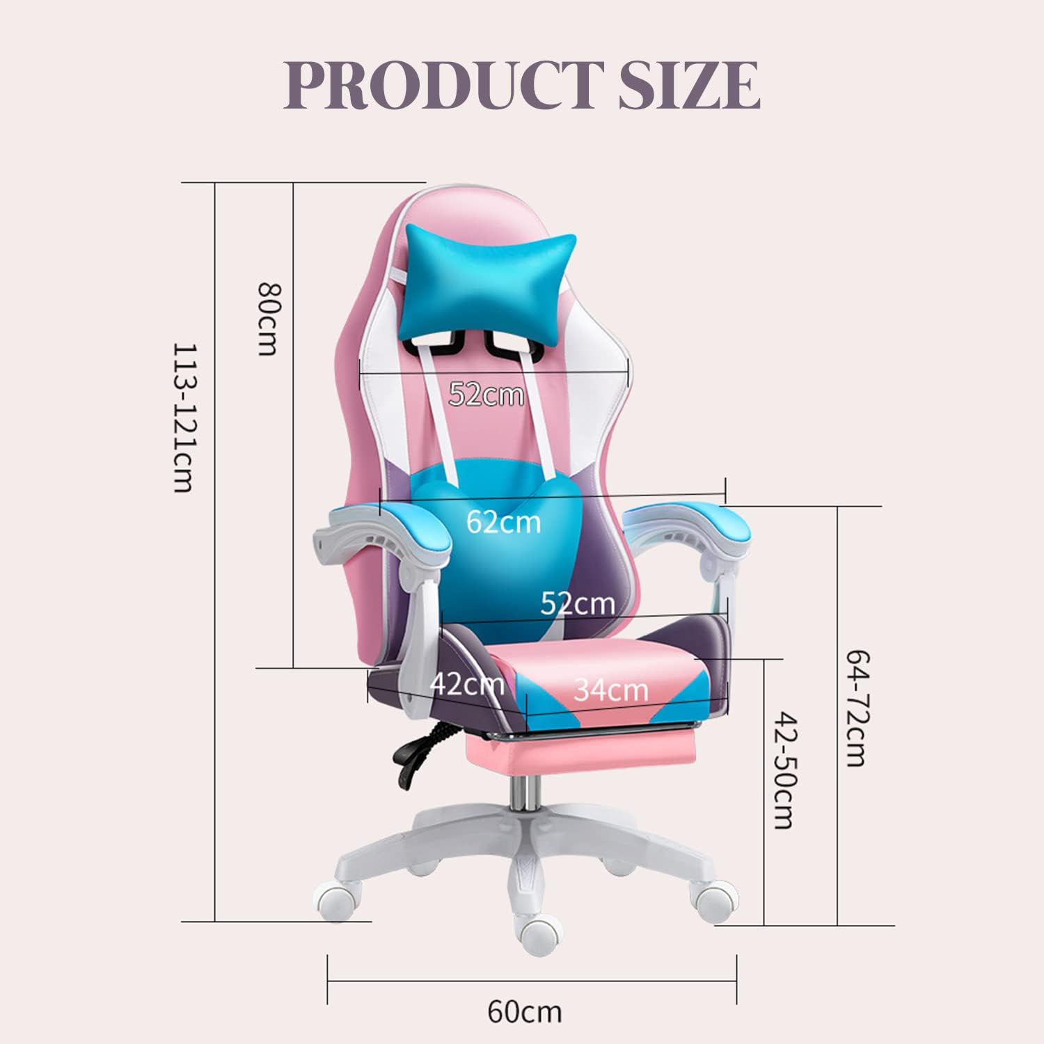 RGB LED Gaming Chair for Adult - Rgb Gaming Chair avaliação e preço