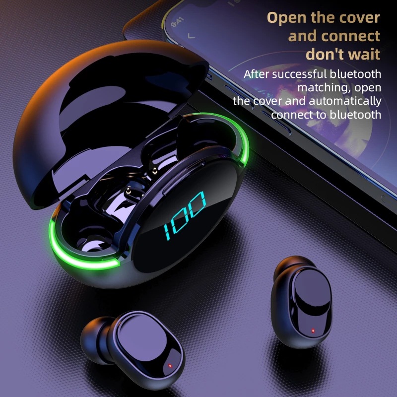 #Y80 New Bluetooth Earphones T - Esports Gaming Mobile avaliação e preço