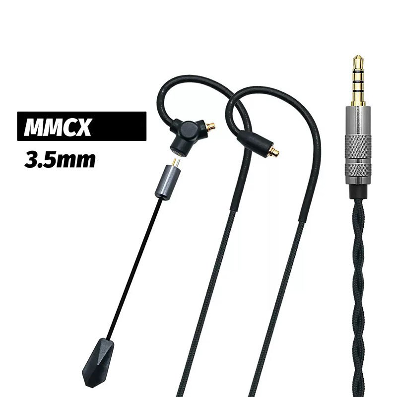 0.78 QDC MMCX Gaming Earphone  - Esports Gaming Mobile avaliação e preço
